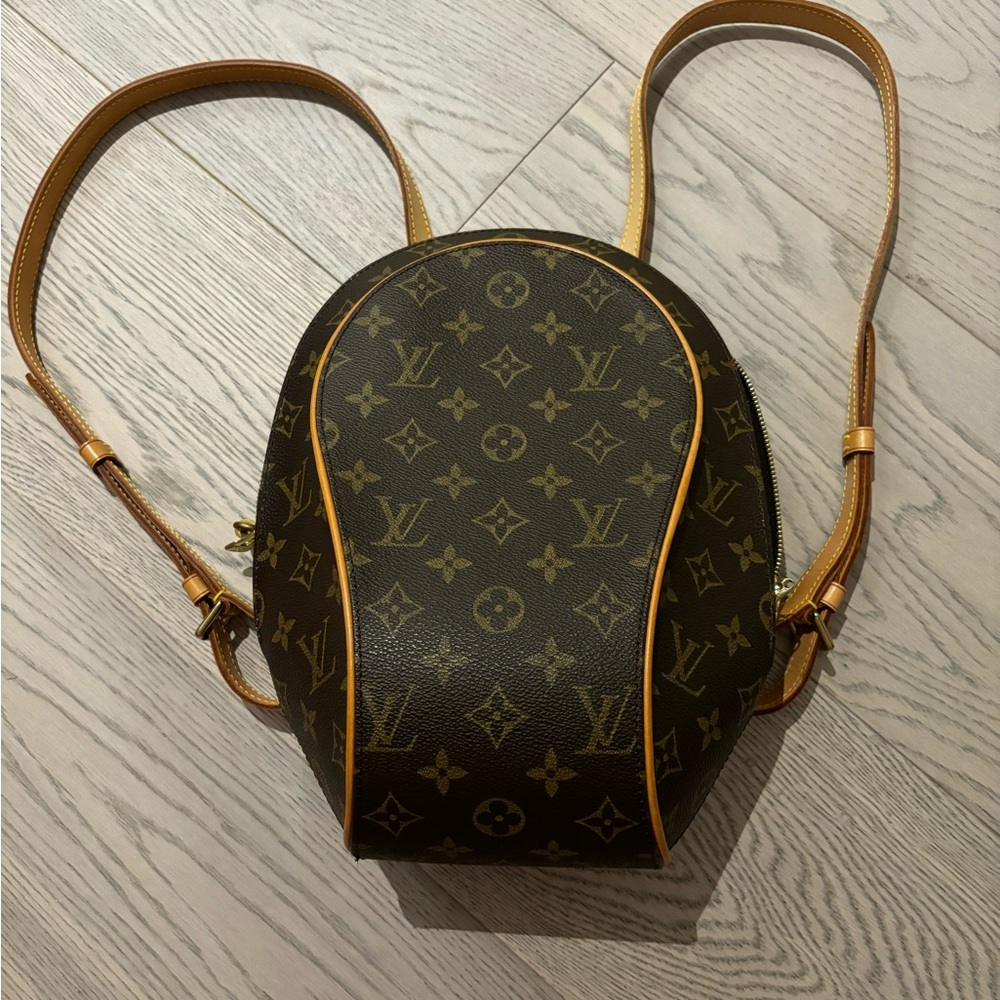 Vintage Louis Vuitton monogram ellipse backpack